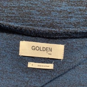 Aritzia Dresses - ARITZIA GOLDEN BY TNA | Blue Marled Dress Aritzia Dresses - ARITZIA GOLDEN BY TNA | Blue Marled Dress